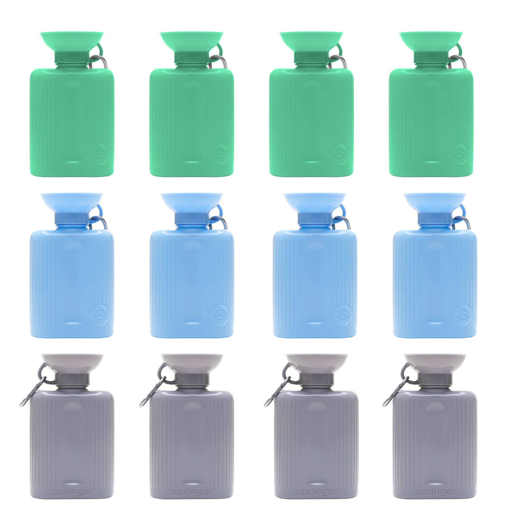 SPRINGLAND PETS – Hundereise-Wasserflasche Growler 1,3 L (ohne Silikon-Klappschale) - OSSO BLU