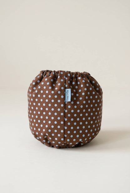 Lou and co. - Hundesnood braun mit Punkten - OSSO BLU
