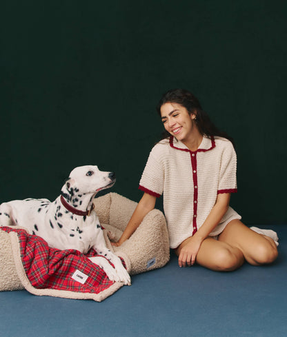 CAFIDE - Hundebett „Snozy“ – Beige