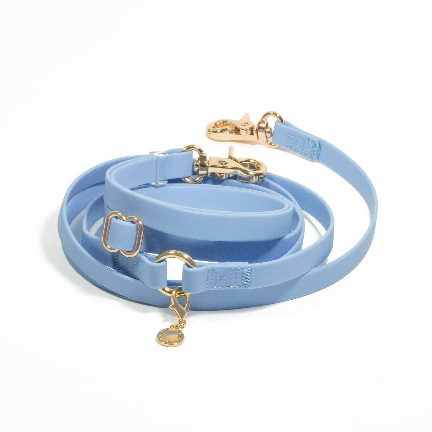 SUNNY TAILS - 4-in-1 Convertible & Multifunctional Dog Leash - Malibu Blue