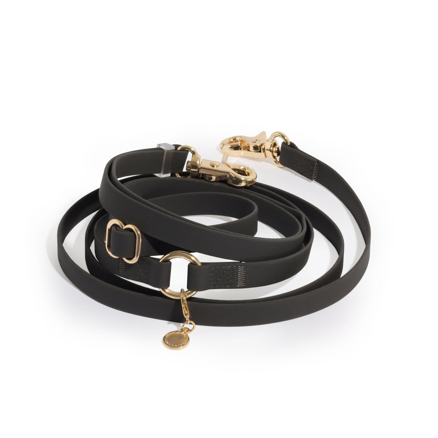 SUNNY TAILS - 4-in-1 Convertible & Multifunctional Dog Leash - Ember Black