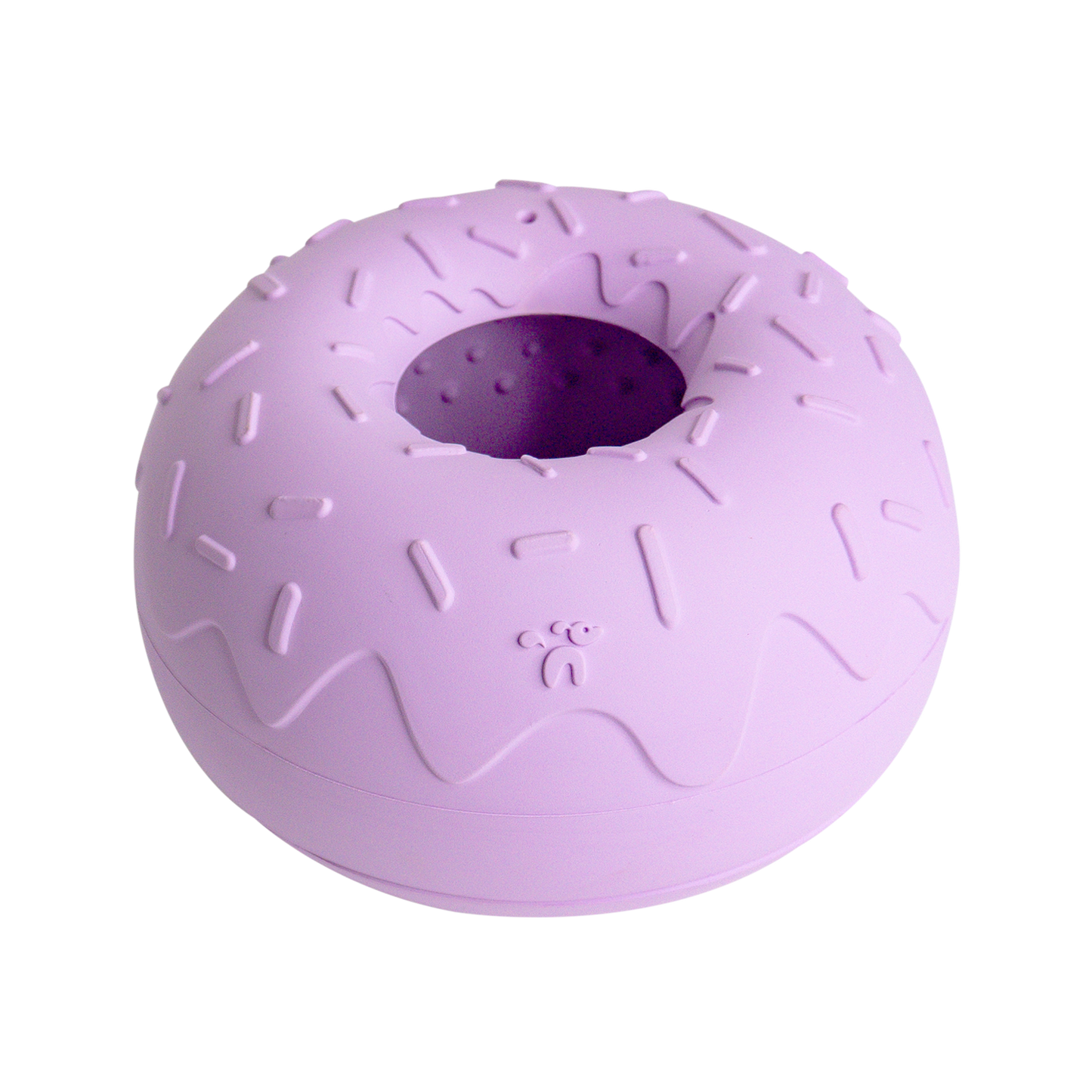 INOOKO – Yoomy Donut Schleckmatte & Beschäftigungsspielzeug für Hunde – Lavendel