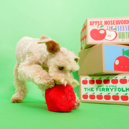 the furryfolks - Apple Nosework-Spielzeug für Hunde - OSSO BLU