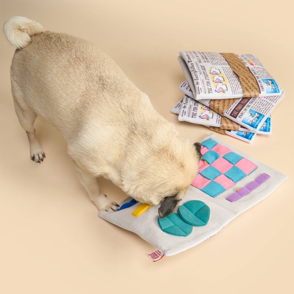 the furryfolks - Zeitungsausgabe Nr. 2 Nosework-Spielzeug - OSSO BLU