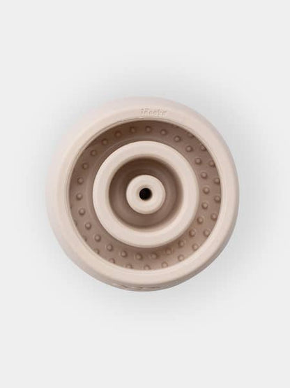 INOOKO - Yoomy Wobble Toy for Dogs, Sand-colored