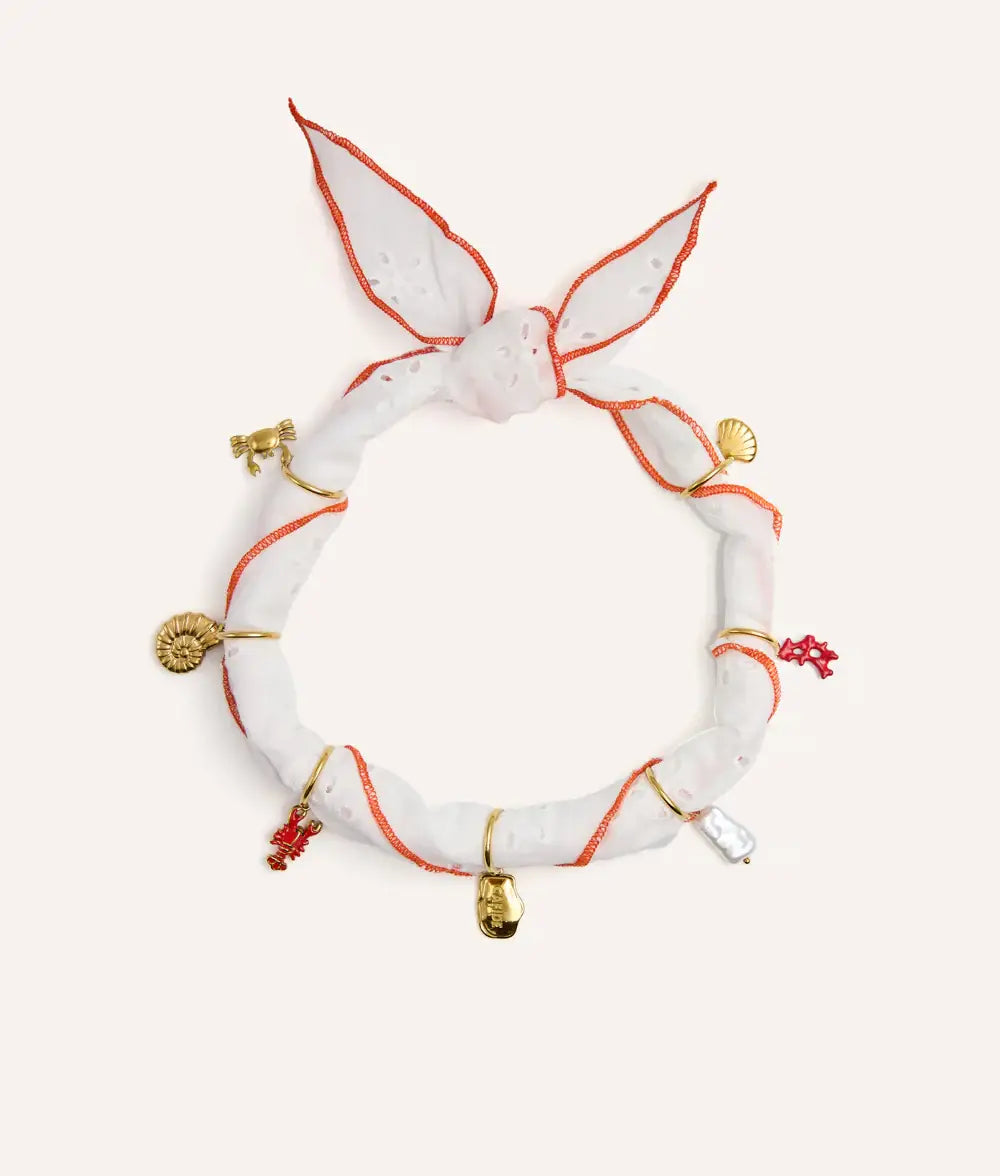 CAFIDE – Charm Set „Koralle Sira“ (7 Stück) - OSSO BLU