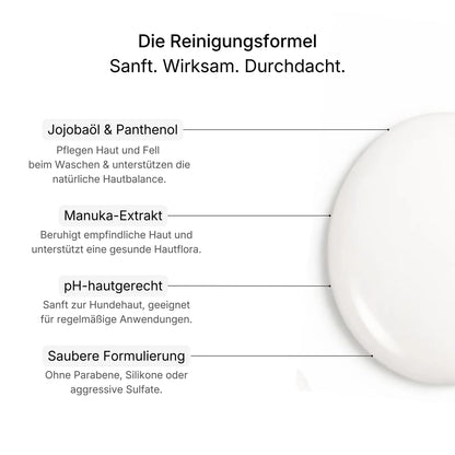 GIOLA BEAUTY - Pflegeshampoo für Hunde - OSSO BLU