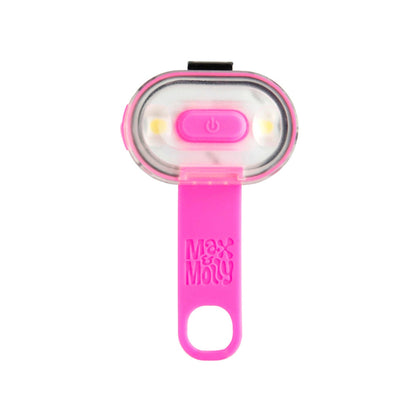 MAX & MOLLY - Matrix Ultra LED - Hunde Sicherheitslicht Pink - OSSO BLU