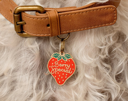 TWO TAILS PET COMPANY - Berry Special Pet ID Tag