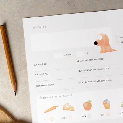 PFOTENALBUM – Das Freundschaftsbuch für Hunde