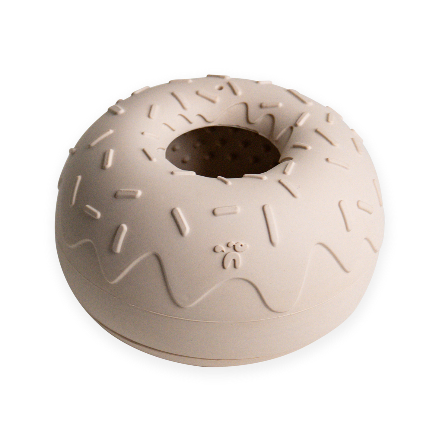 INOOKO – Yoomy Donut Schleckmatte & Beschäftigungsspielzeug für Hunde – Sand