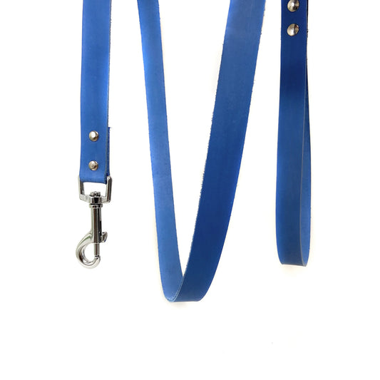 SCADO - CLASSIC SOFT LEASH COBALT BLUE - OSSO BLU