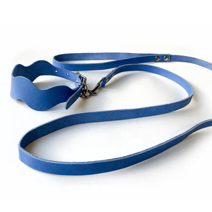 SCADO - CLASSIC SOFT LEASH COBALT BLUE - OSSO BLU