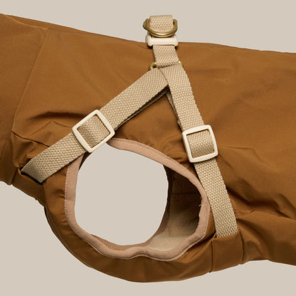 DREW'S DOGWEAR - Zermatt // Step-In Hundejacke – Braun