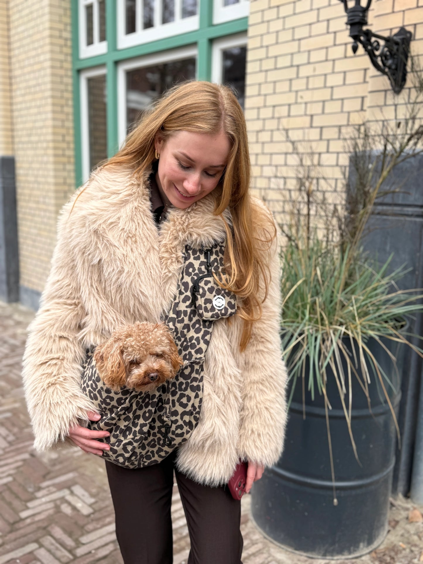 THE DOG LABEL - TDL Canvas Bag 2 – Leopard