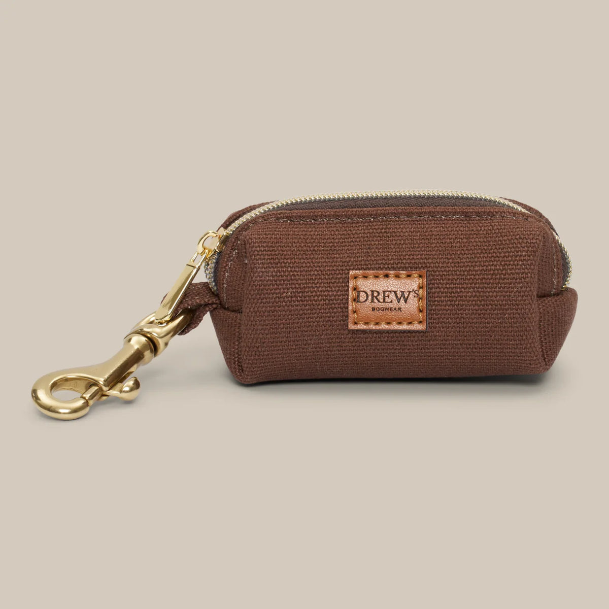 DREW’S DOGWEAR - Hundekotbeuteltasche – Espresso Brown