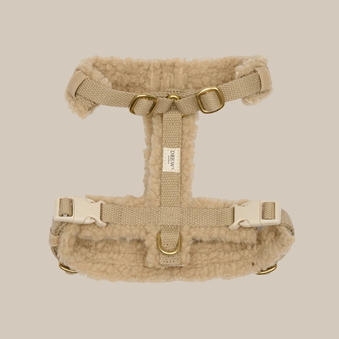 DREW'S DOGWEAR - Teddy Harness (beige)