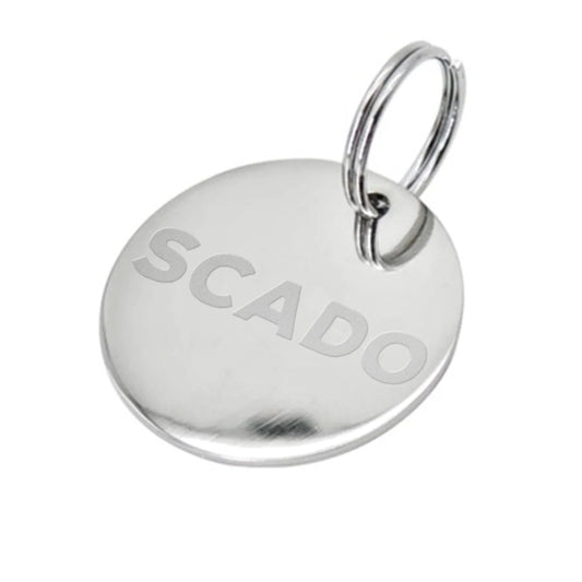 SCADO - NAME TAG - OSSO BLU