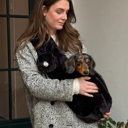 THE DOG LABEL - TDL – Fluffy Schwarz