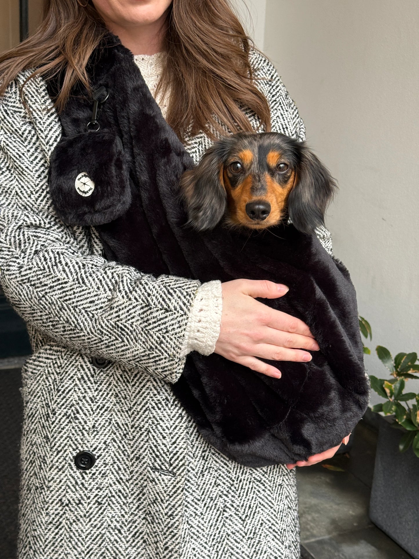 THE DOG LABEL - TDL – Fluffy Schwarz