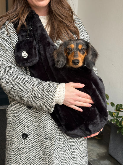 THE DOG LABEL - TDL – Fluffy Schwarz