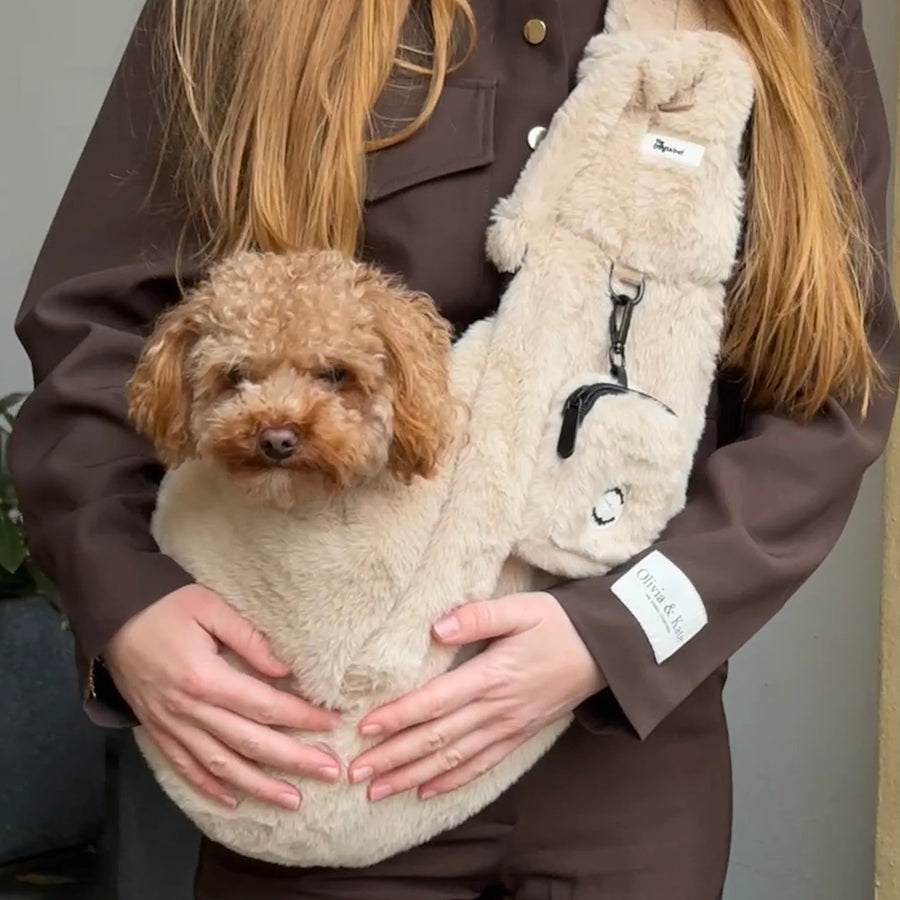 THE DOG LABEL - TDL – Fluffy Creme - OSSO BLU