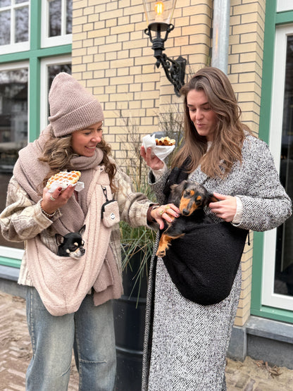 THE DOG LABEL - TDL-2 Teddy Bag – Schwarz