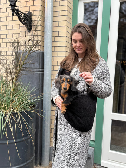 THE DOG LABEL - TDL-2 Teddy Bag – Schwarz