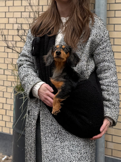 THE DOG LABEL - TDL-2 Teddy Bag – Schwarz