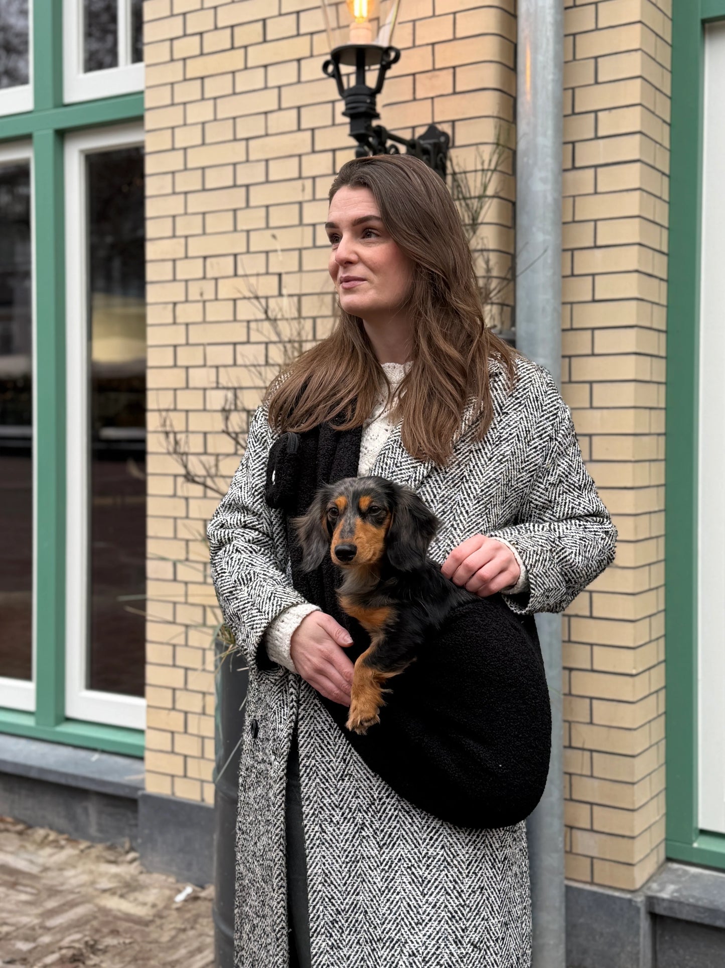 THE DOG LABEL - TDL-2 Teddy Bag – Schwarz