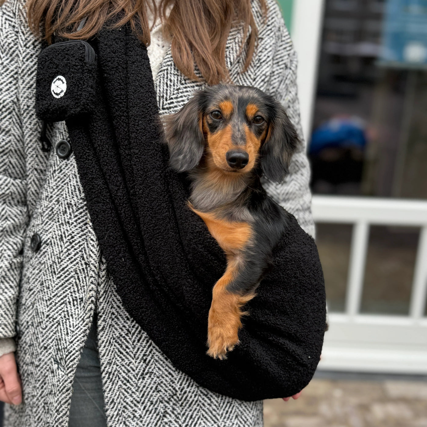 THE DOG LABEL – Teddy Bag – Black