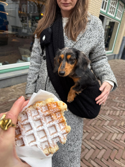 THE DOG LABEL - TDL-2 Teddy Bag – Schwarz