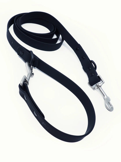 PAWPOPZ – Personalisierte Hundeleine - Schwarz