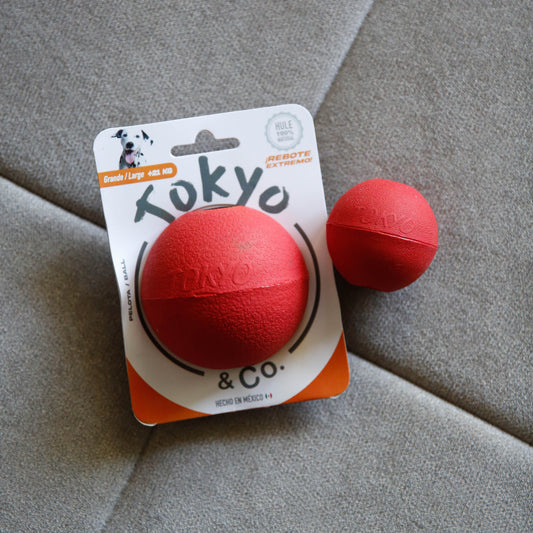 TOKYO & CO. - Ball aus Naturkautschuk mit Hohlraum - OSSO BLU