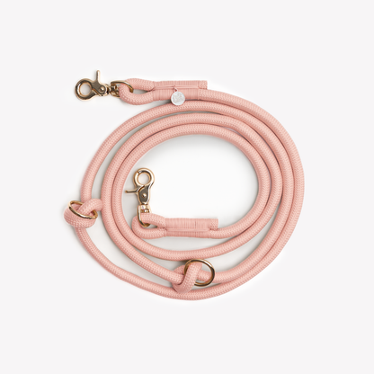 FURLOU – Handsfree Hundeleine Puderrosa