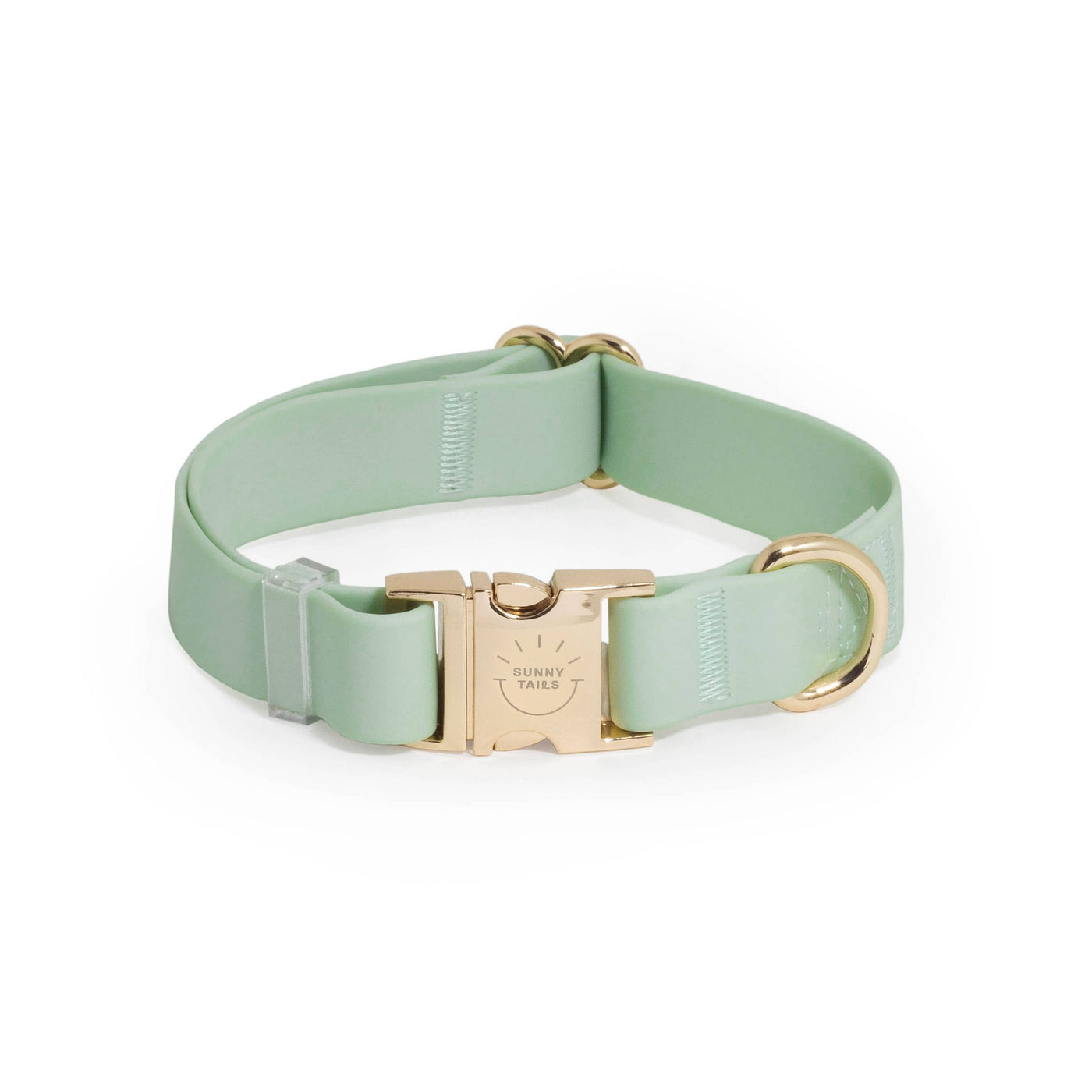 SUNNY TAILS - Waterproof Dog Collar - Pistachio Green