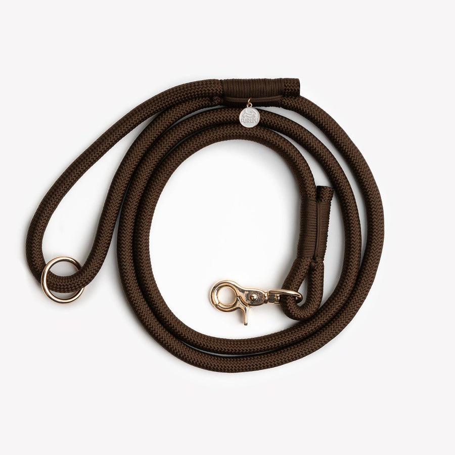 FURLOU - „Brown“ – Geflochtene Hundeleine - OSSO BLU