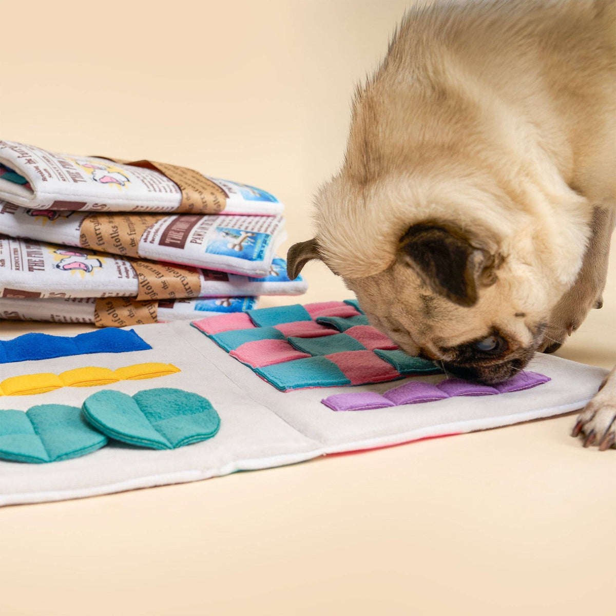the furryfolks - Zeitungsausgabe Nr. 2 Nosework-Spielzeug - OSSO BLU
