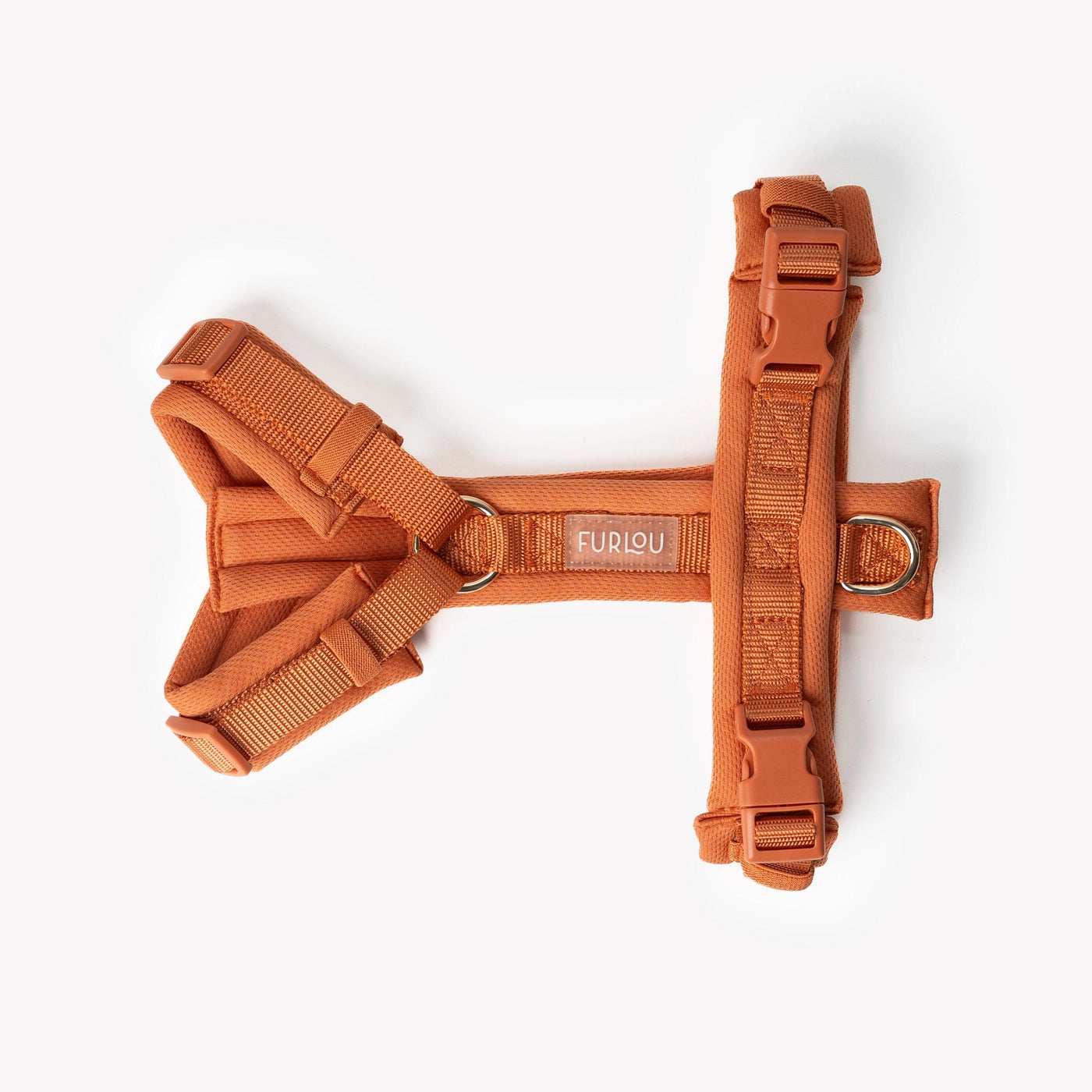 FURLOU – Comfort Hundegeschirr Terracotta