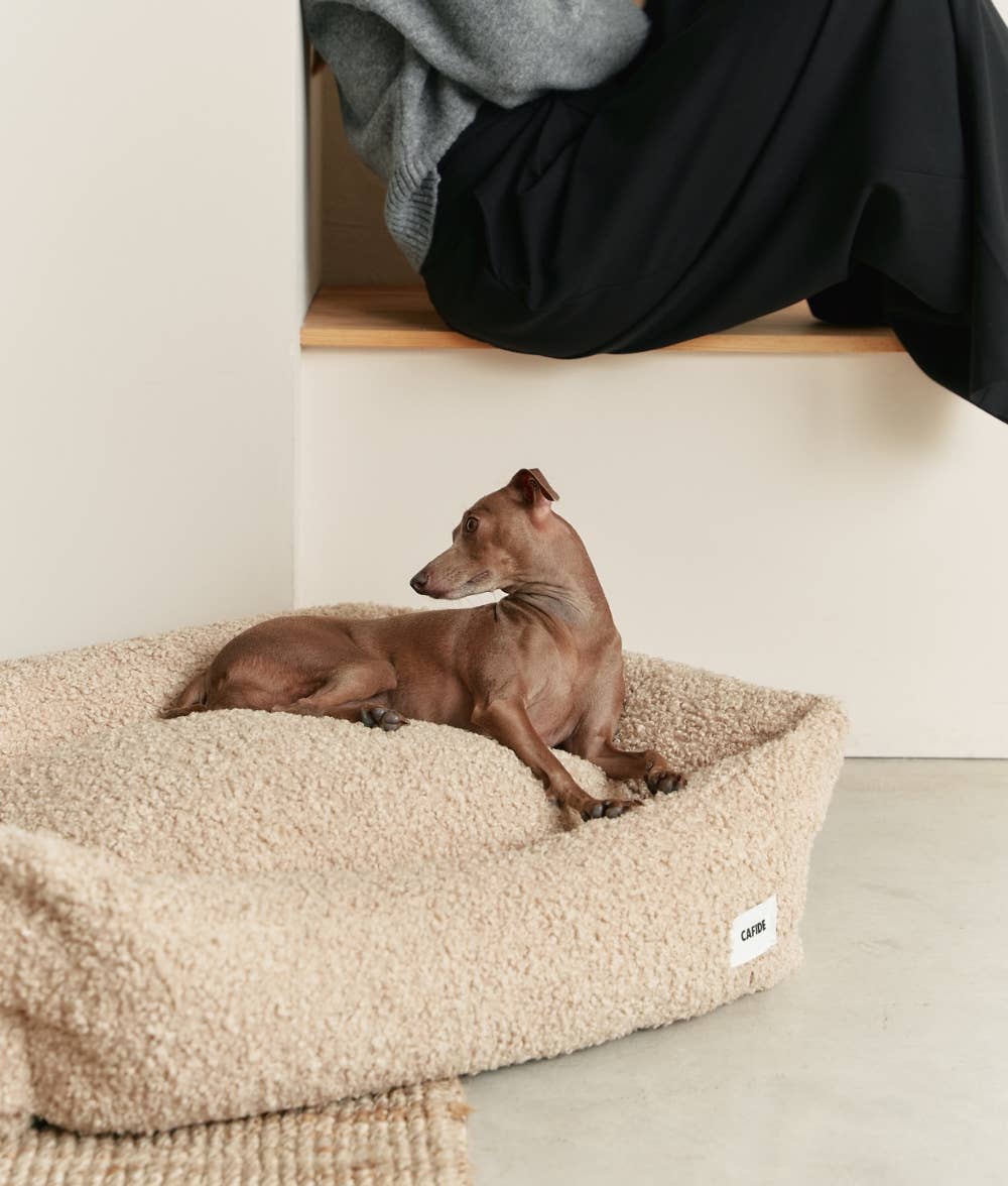 CAFIDE - Hundebett „Snozy“ – Beige
