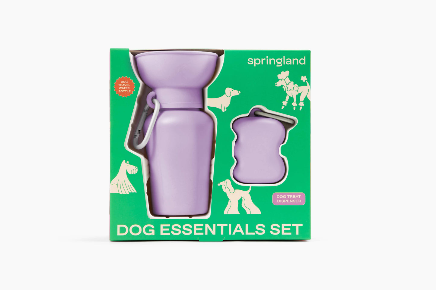 SPRINGLAND PETS - Geschenkbox-Set für Hunde - OSSO BLU