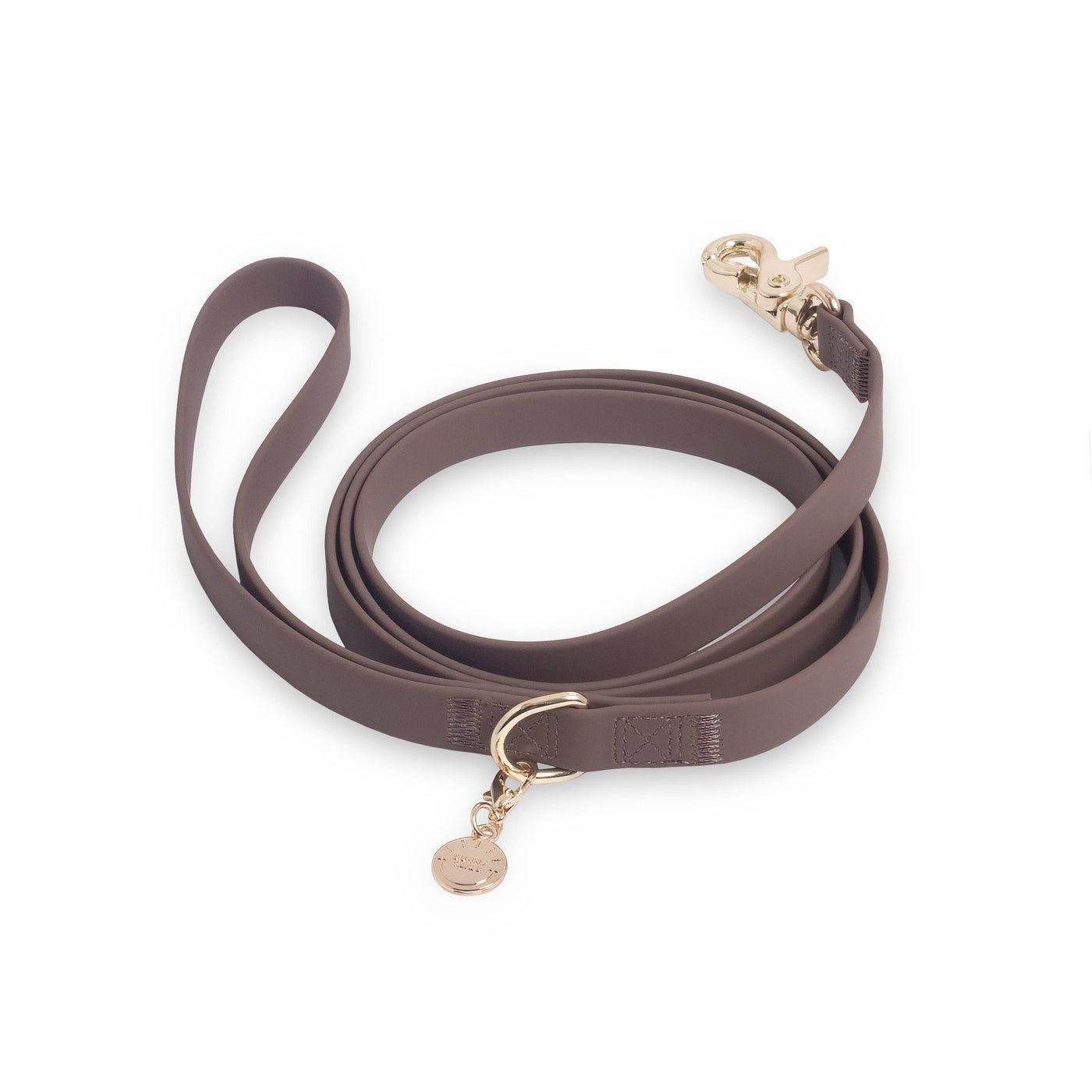 SUNNY TAILS - Waterproof Dog Leash - Espresso Brown