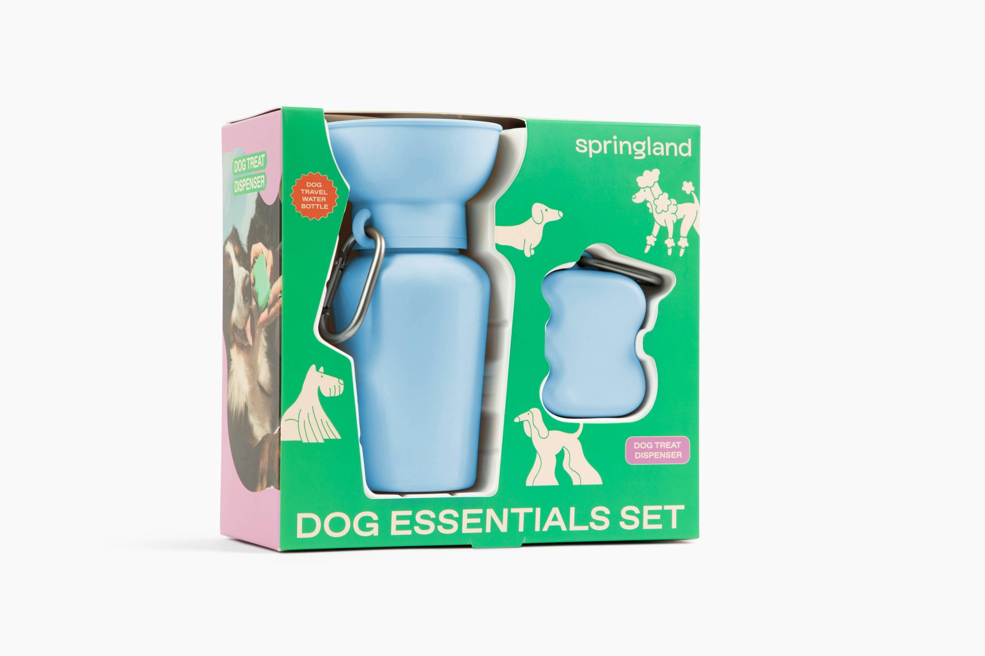 SPRINGLAND PETS - Geschenkbox-Set für Hunde - OSSO BLU
