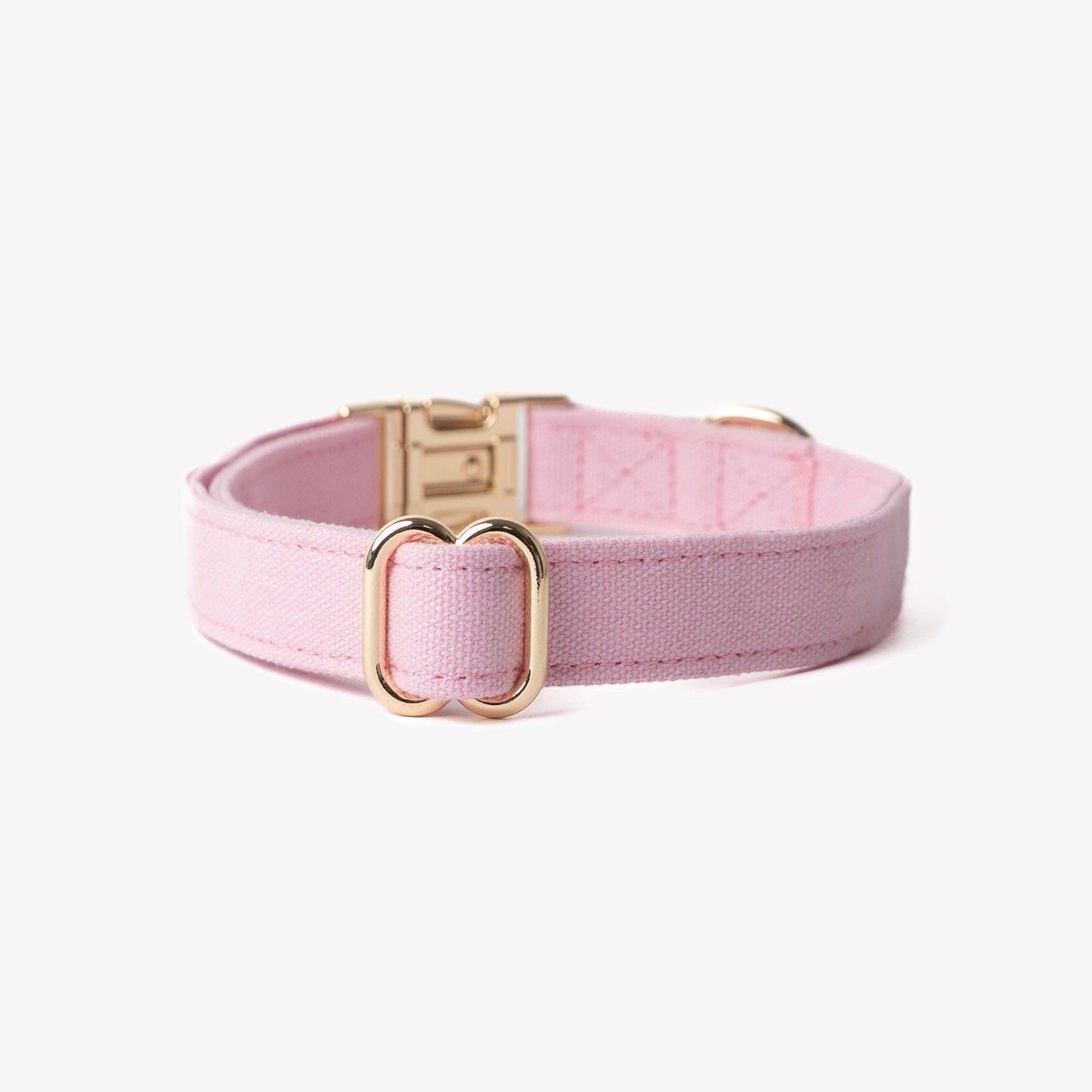 FURLOU – Hundehalsband aus Baumwoll-Canvas in Rosa - OSSO BLU