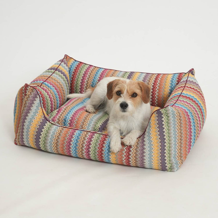 DOGS IN THE CITY® – Hundebett ZicZac - OSSO BLU