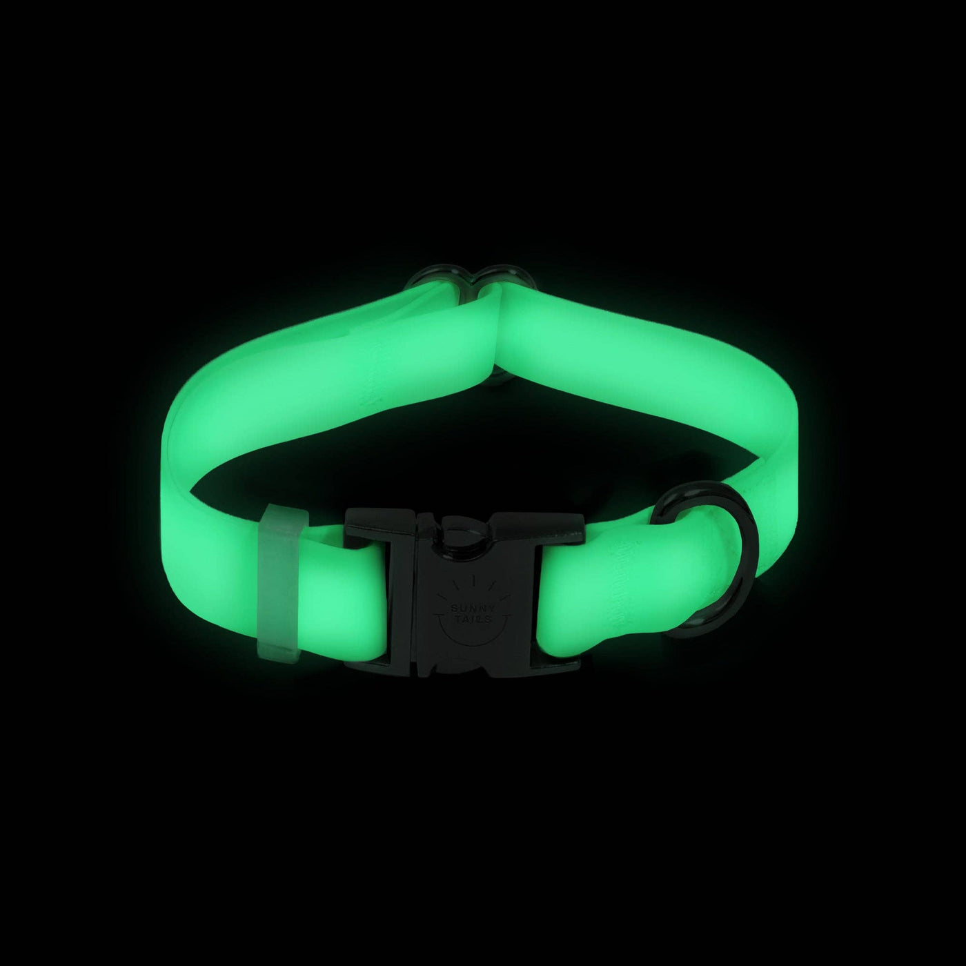 SUNNY TAILS - Wasserdichtes Hundehalsband - Glow in the Dark