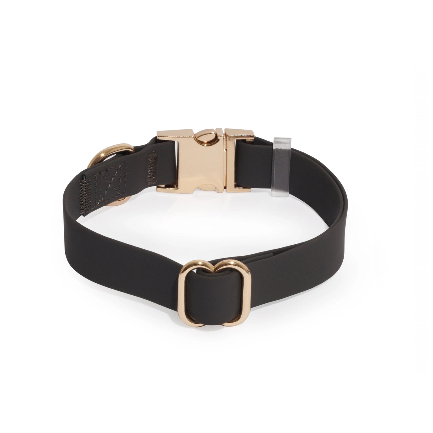 SUNNY TAILS - Waterproof Dog Collar - Ember Black