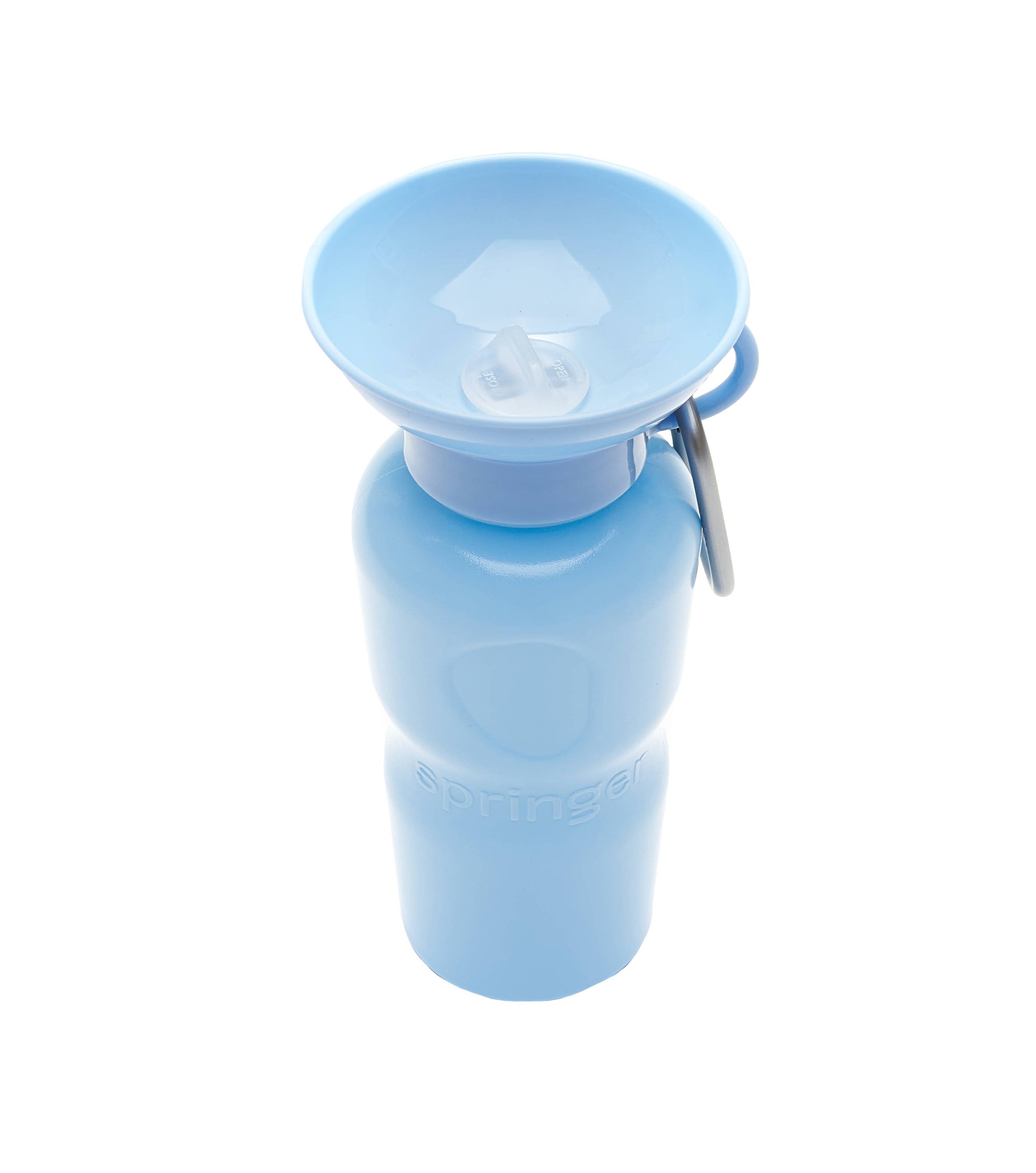 SPRINGLAND PETS – Hundereise-Wasserflasche Classic 650 ml (ohne Silikon-Klappschale) - OSSO BLU