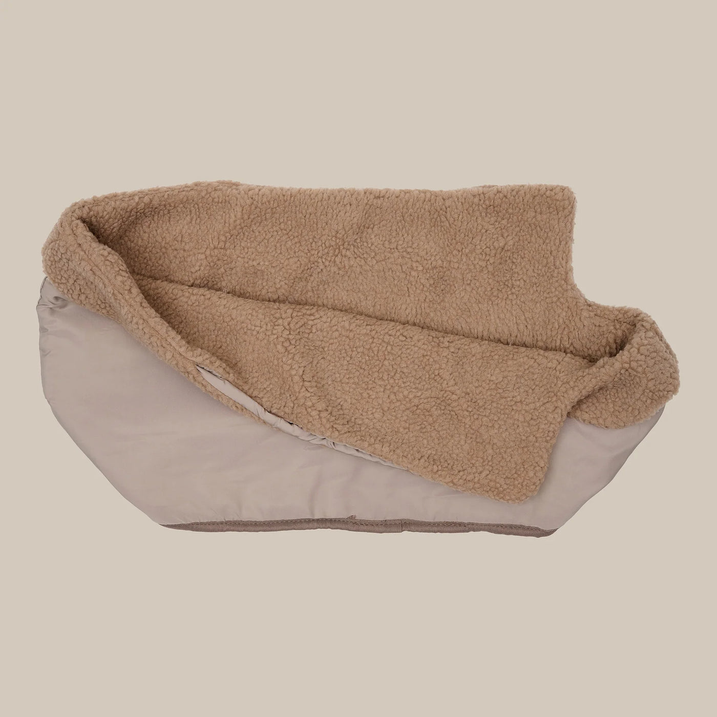 DREW'S DOGWEAR – Dog Bag Teddy Inlay – Soft Inner Lining for Dog Bags - Brown