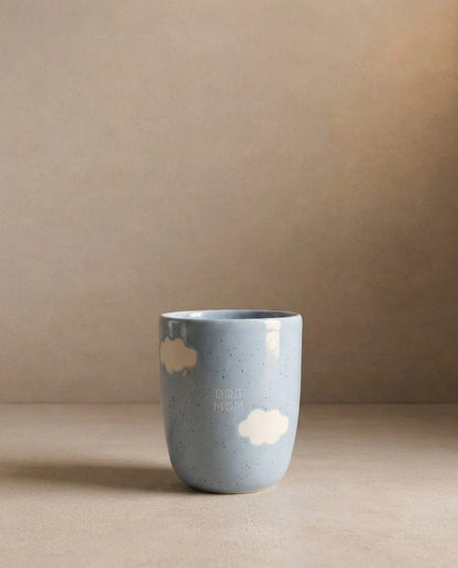 EGG BACK HOME - Cloud Medium Becher 220 ml - Dog Mom - OSSO BLU